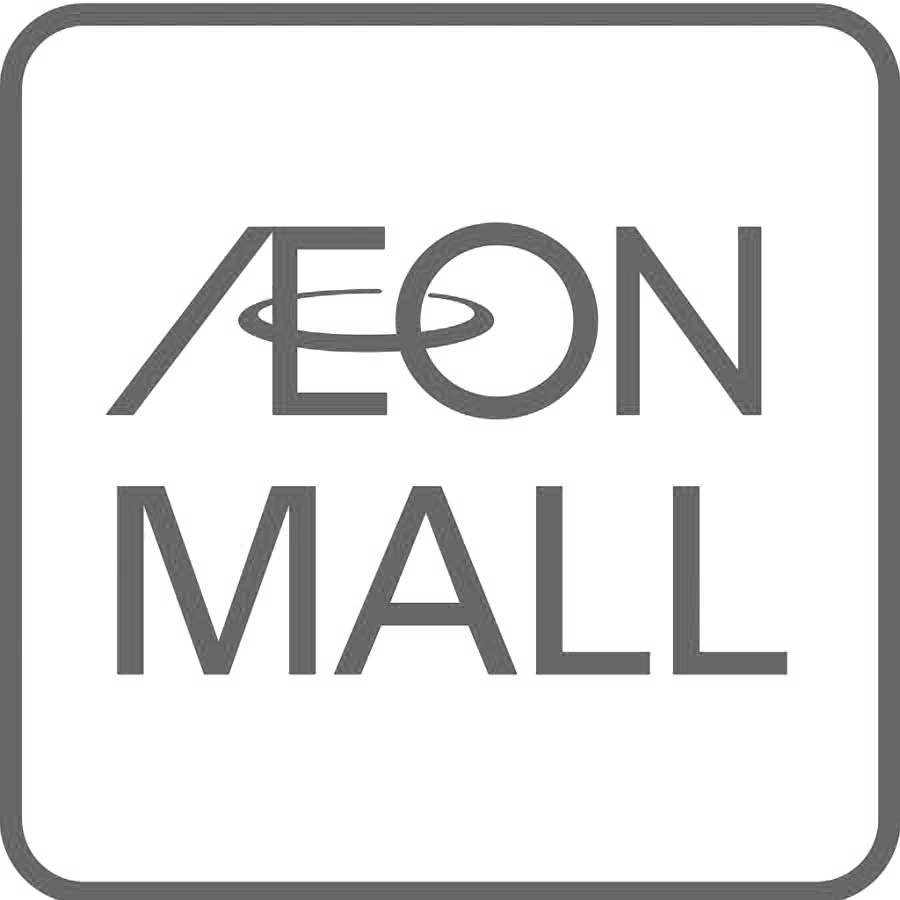 Aeon mall logo BW